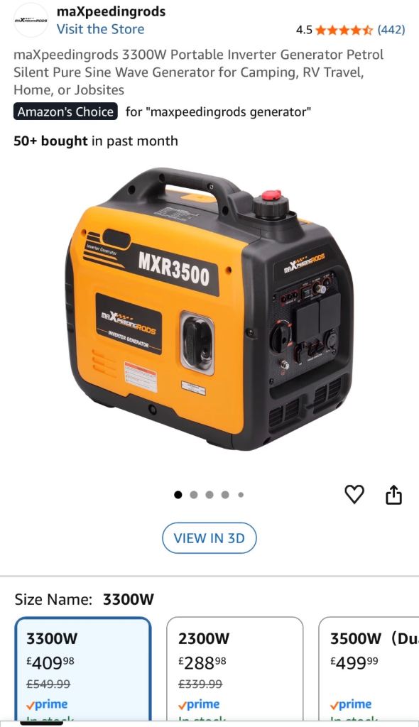 Inverter Generator 3330W