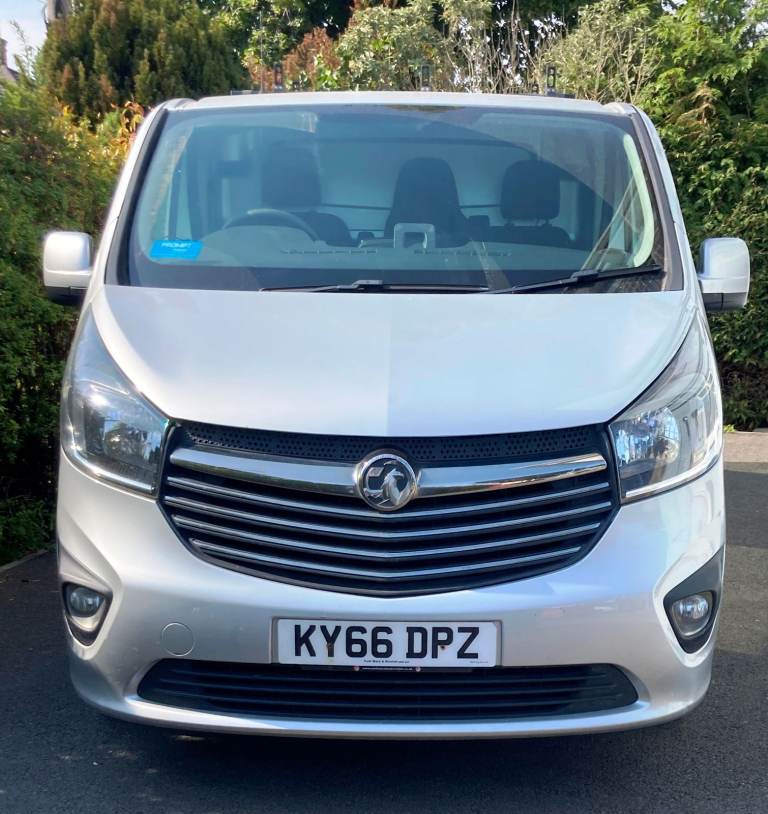 2017 Vauxhall Vivaro Panel Van 2900 Sportive CDTI 1.6 cc Silver Long Wheel Base