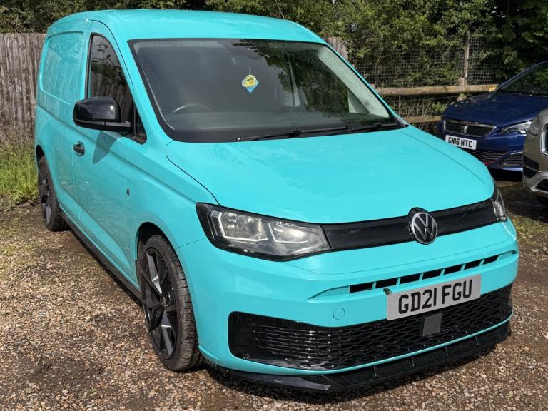 2021 [21] VOLKSWAGEN CADDY 2.0 TDI MANUAL [102] COMMERCE PLUS BLUE VAN