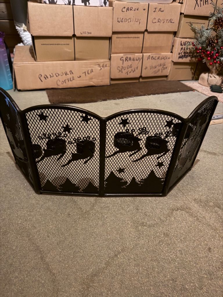 Decorative Christmas metal T -  holder 