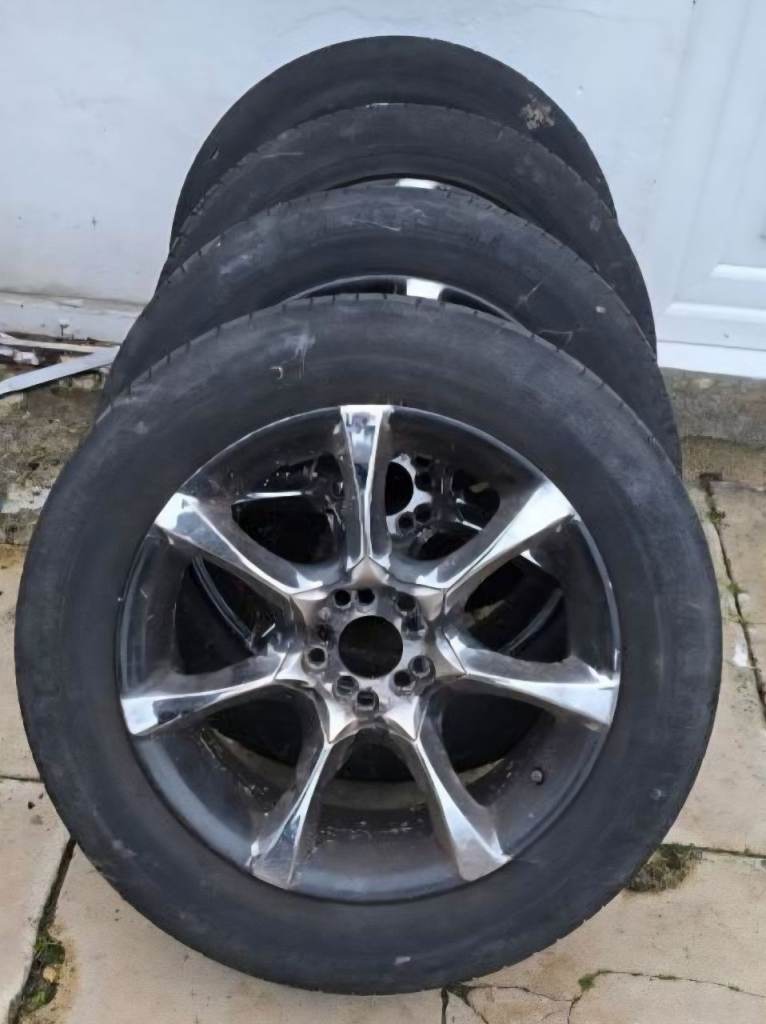 18" 5x114.3 Multi Stud fit Allys with tyres  