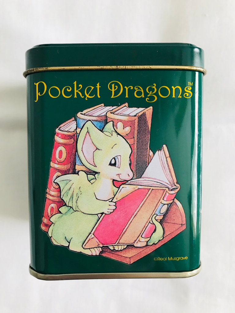 The Whimsical World of Pocket Dragons Real Musgrove 'Lollipop' Pocket Dragon in Tin