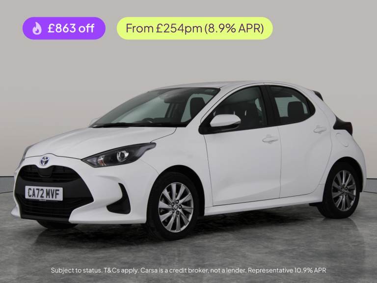 2022 Toyota Yaris 1.5 Hybrid Icon 5dr CVT [Nav] - BLUETOOTH - AIR CON - AUTO HEADLIGHTS Hatchback...