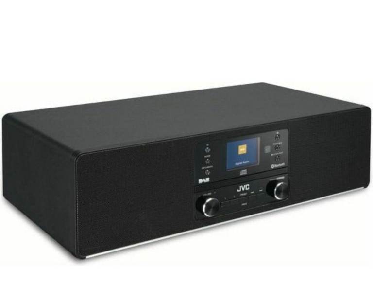 Jvc all in one hifi system DAB+ Bluetooth CD FM 40 watts color display 