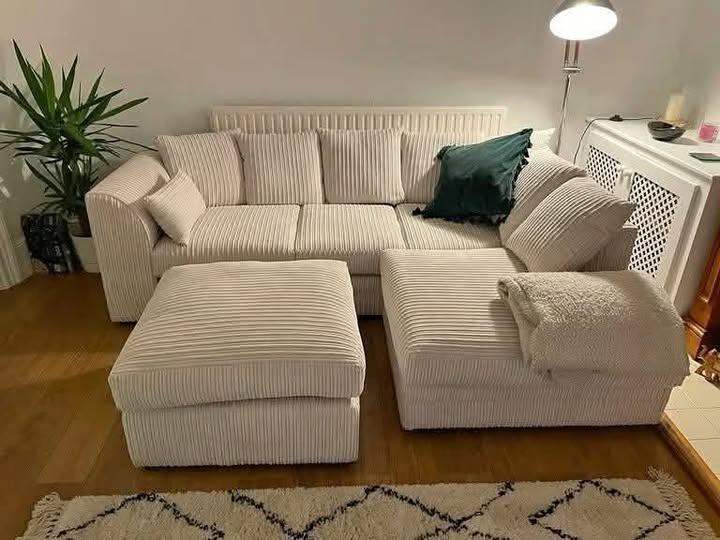 Uk Delivery | Brand New L Shape Corner and 3+2 Seater Sofa | Order Now