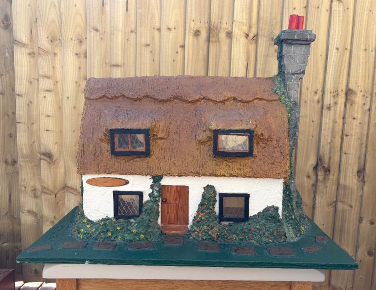 Vintage Dolls House - Traditional Cottage - For Adult Collectors Only
