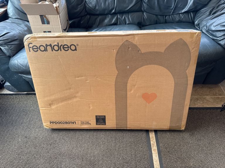 Feandrea Heavy-Duty Dog Crate, Dog Cage