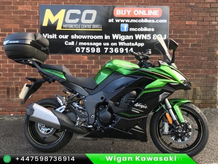 Kawasaki Ninja 1100 SX SE 25reg 6129miles Excellent condition with top box