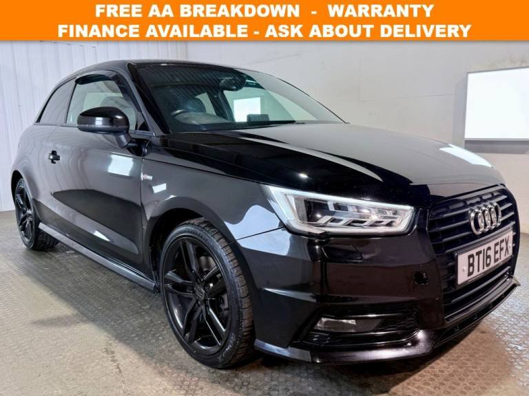 2016 16 AUDI A1 1.4 TFSI COD BLACK EDITION HATCHBACK 3DR PETROL MANUAL EURO 6 (S