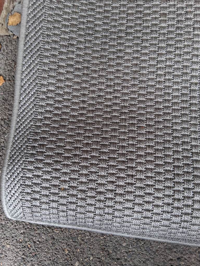 Outdoor / Indoor Rug Blue-Grey 120x160