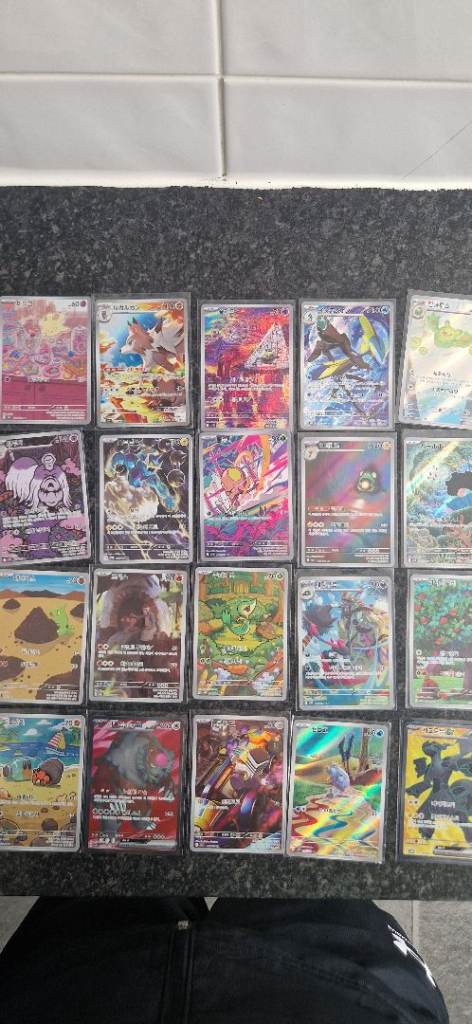 Korean and Japanese art rare pokemon cards 