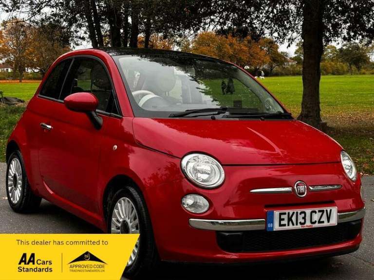 2013 Fiat 500 1.2 Lounge Hatchback 3dr Petrol Dualogic Euro 4 (69 bhp) HATCHBACK Petrol Automatic
