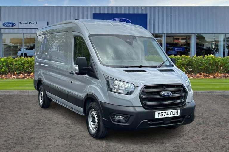 2024 Ford Transit 350 Leader L3 H2 LWB Medium Roof FWD 2.0 EcoBlue Hybrid 130ps Manual Panel Van ...