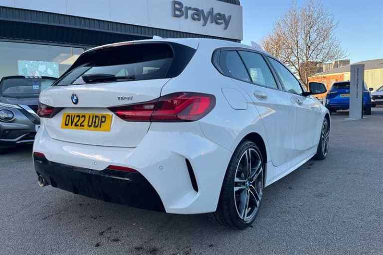 2022 BMW 1 Series 118I [136] M SPORT 5DR [LIVE COCKPIT PROFESSIONAL] Hatchback Petrol Manual