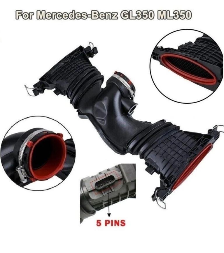 5Pin Air Intake Pipe Mass Air Flow Sensor A6420902242  For Mercedes C/E/M/R-Clas