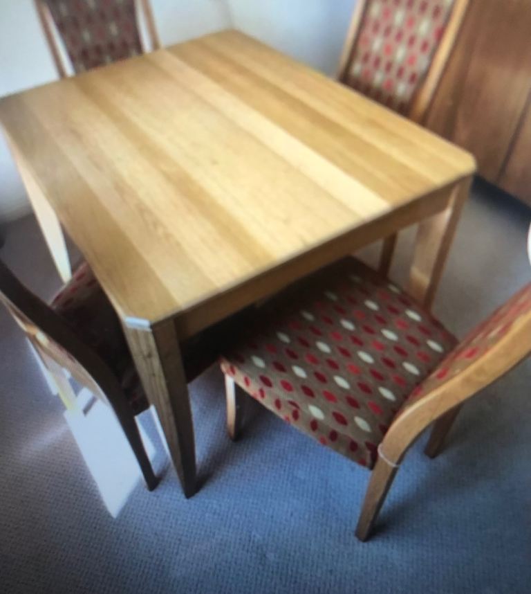  ** ERCOL* DINING TABLE AS NEW