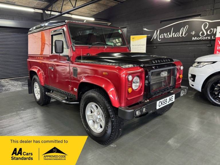 2009 59 LAND ROVER DEFENDER 90 2.4 TDCI COUNTY HARD TOP SUV 3DR DIESEL MANUAL 4W