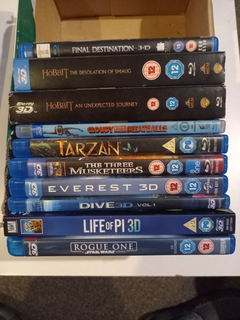 Blu-ray 3d films
