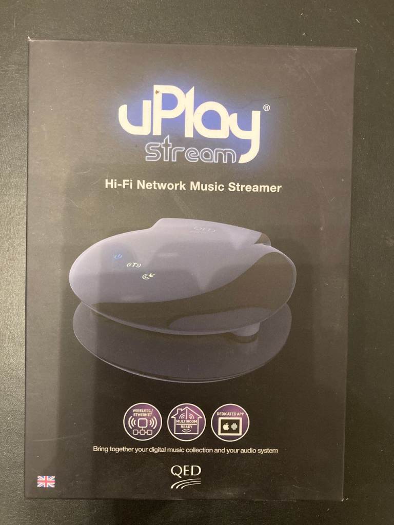 QED uPlay Stream - Hi-Fi Network Music Streamer