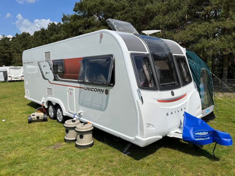 Bailey unicorn Barcelona 2025 4 berth caravan 