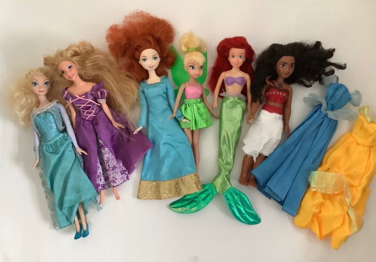 Disney figure dolls