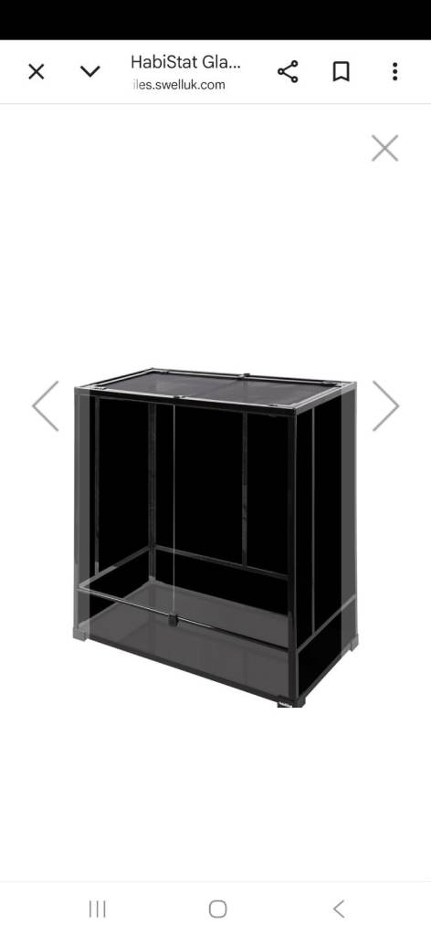 Reptile terrarium 90 x 45 x 90cm - New