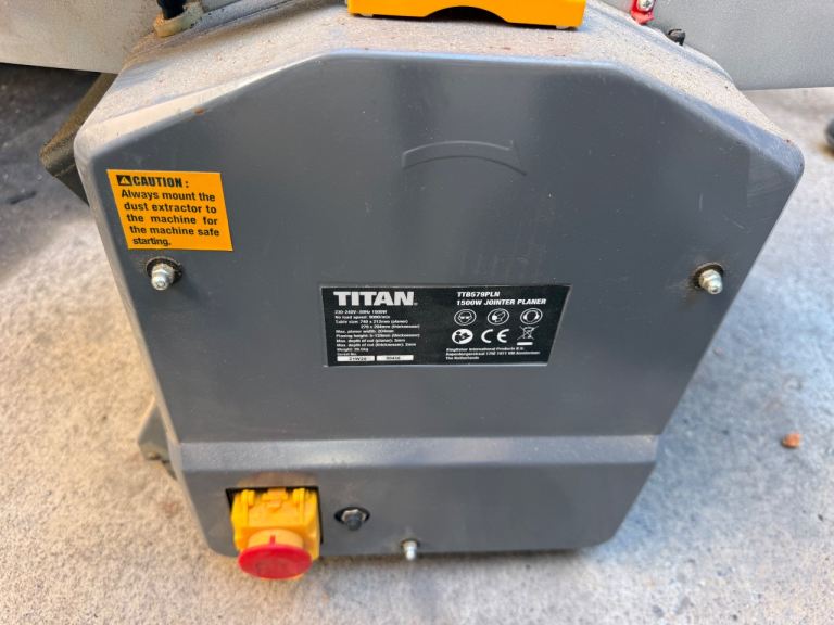 Titan Electric Planer Thicknesser TTB579PLN 204mm 230V