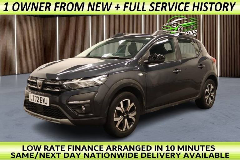 2022 72 DACIA SANDERO STEPWAY 1.0 TCE PRESTIGE HATCHBACK 5DR PETROL CVT EURO 6 (