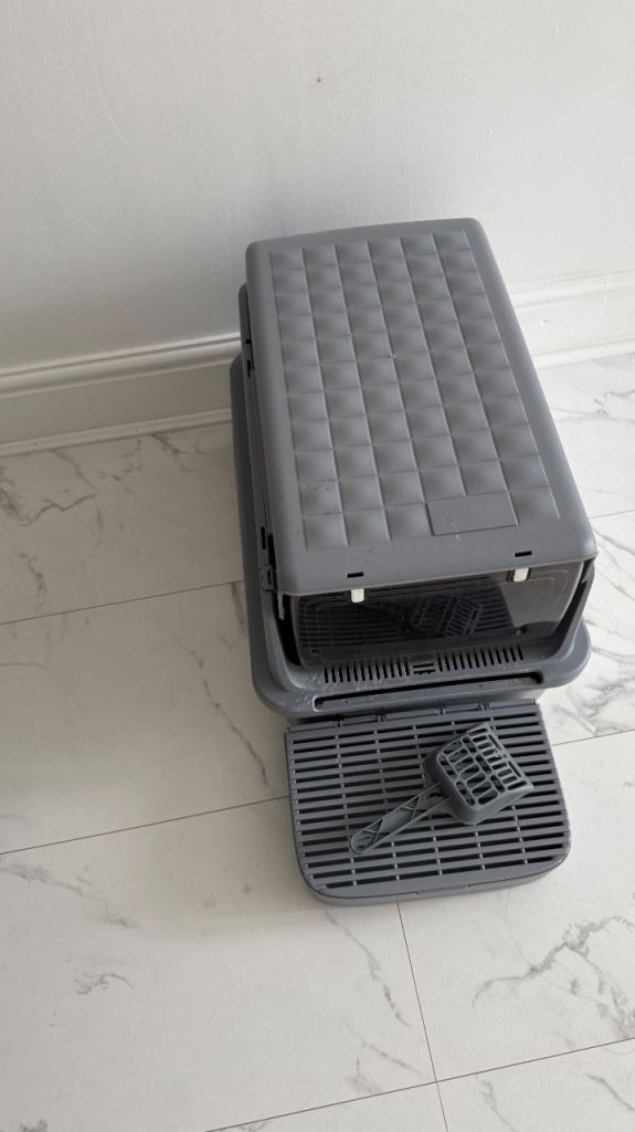 Cat litter tray stainless steel