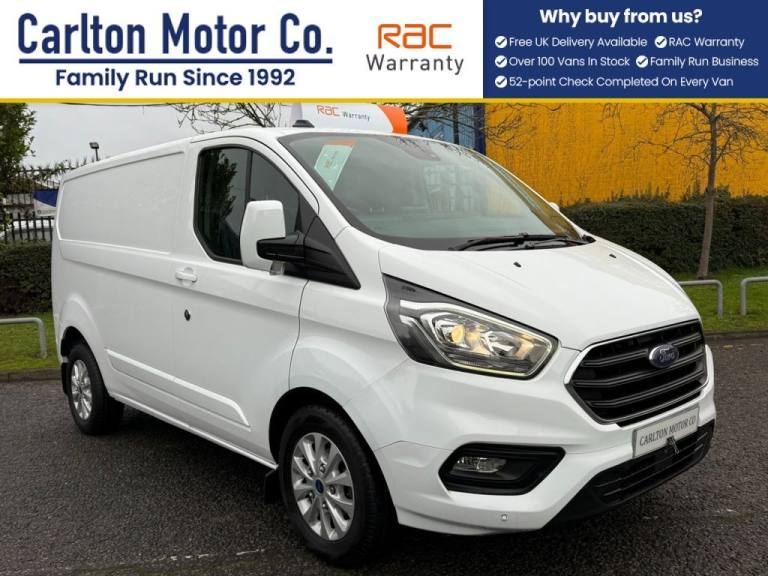 2022 Ford Transit Custom 2.0 300 EcoBlue Limited Panel Van 5dr Diesel Manual L1 H1 Euro 6 (s/s) (...