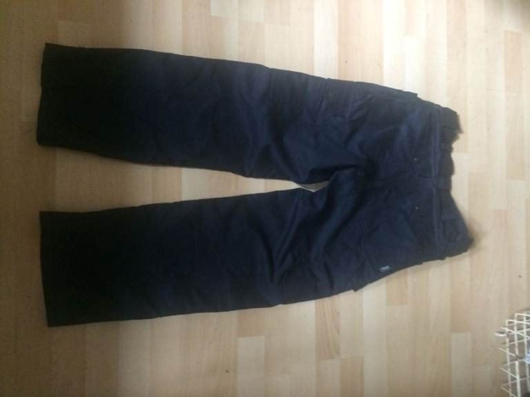 Well made,,black straight jeans, 38 waist, unworn
