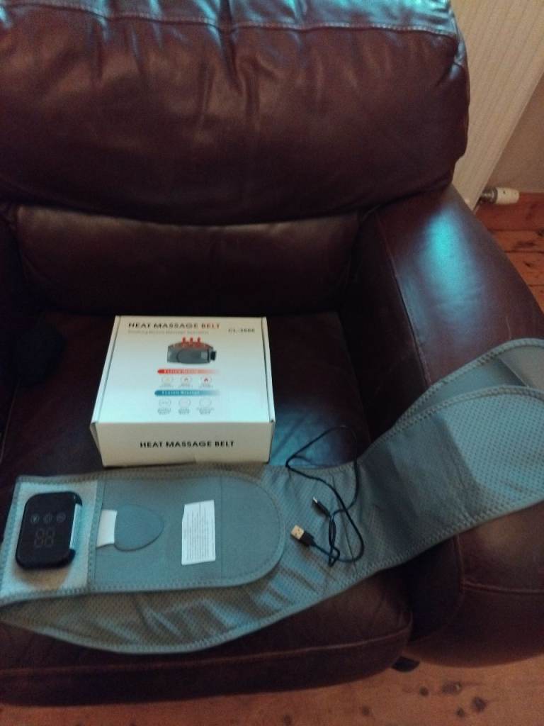 Heat massage belt