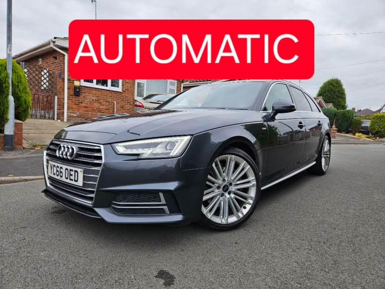 BARGAIN AUDI A4 S LINE (B9) AUTO ESTATE 190BHP FULL AUDI SERVICE HISTORY
