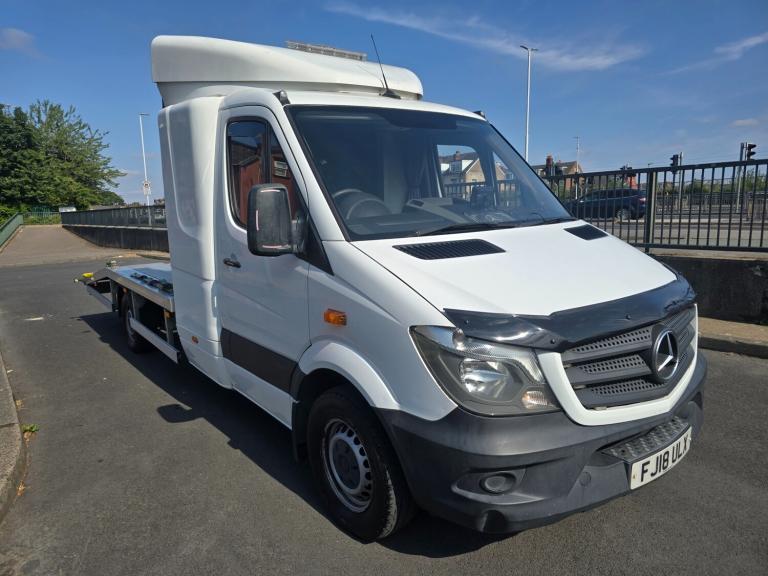 2018 Mercedes-Benz Sprinter 3.5t Recovery Truck, Sleeper Cab, Euro 6 CHASSIS CAB Diesel Manual