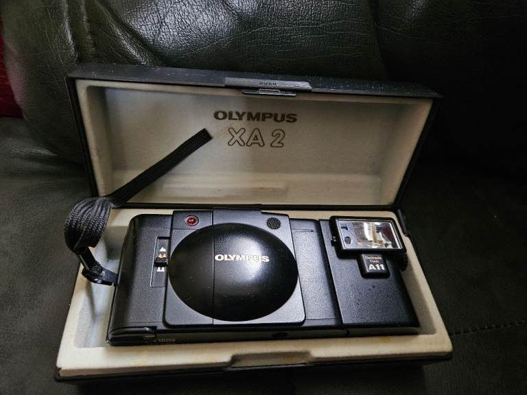 Olympus XA2 Compact 35mm Film Camera with A11 Flash