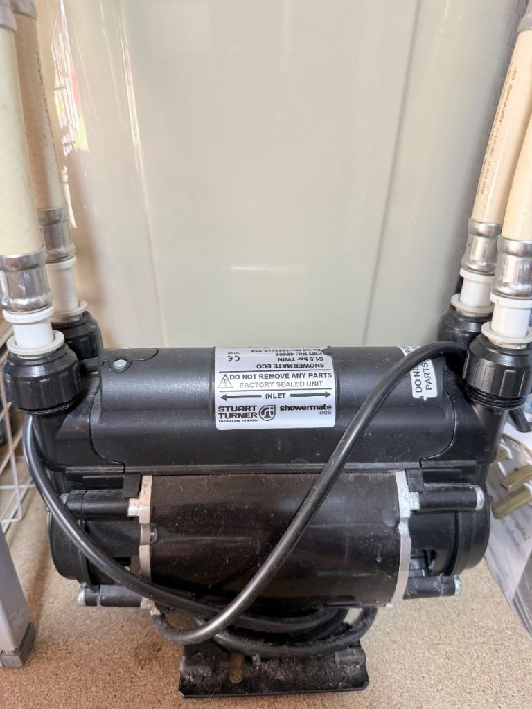 Shower Pump - Stuart Turner Showermate Eco 1.5bar Twin