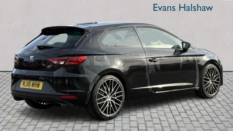 2016 SEAT Leon 2.0 TSI Cupra Black 290 3dr Coupe Petrol Manual