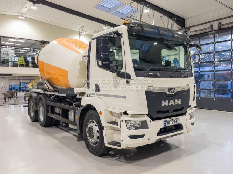 2022 (72) MAN TGM 320 6X4 26T CONCRETE MIXER