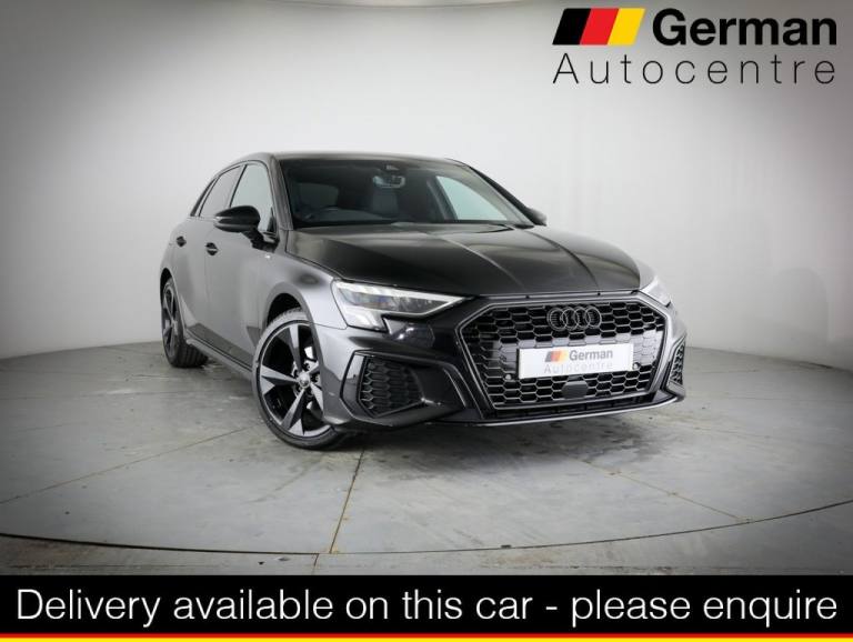 2024 Audi A3 1.0 TFSI 30 S line Sportback 5dr Petrol S Tronic Euro 6 (s/s) (110 ps) Hatchback Pet...