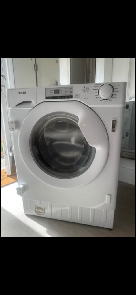 Integrated Neue Washer Dryer Washing Machine In White