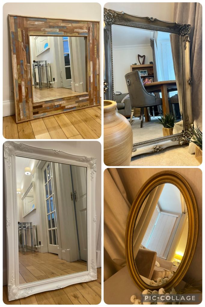 Modern and Vintage Mirrors Available 