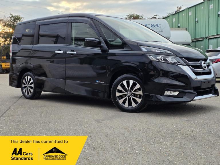 2017 NISSAN SERENA S-HYBRID 8 SEATER FRESH IMPORT WARRENTED MILEAGE ULEZ/ LEZ Mpv Petrol Automatic