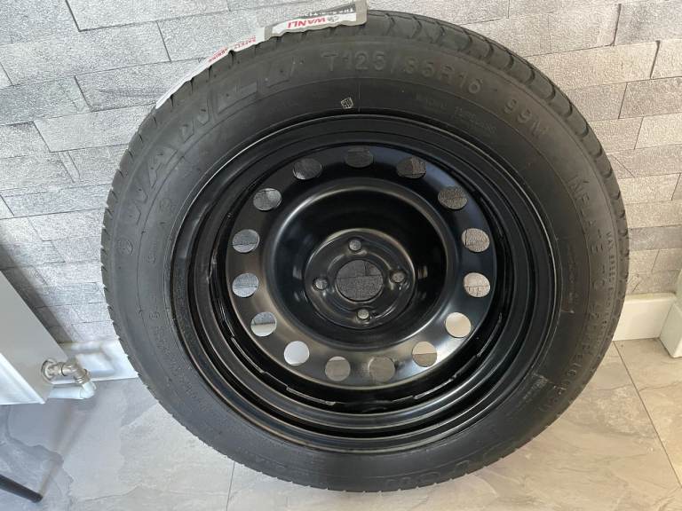 Renault Clio MK5 (2019-present) Space Saver Spare Wheel – Brand New with Jack Kit