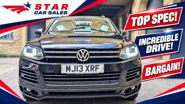 2013 Volkswagen Touareg 3.0 V6 TDI R-Line 5dr Tip Auto ESTATE Diesel Automatic