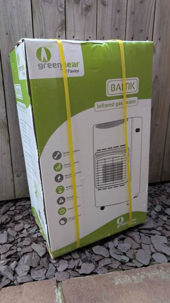 Greensear BALTIK Infrared Gas Heater – Brand New in Box