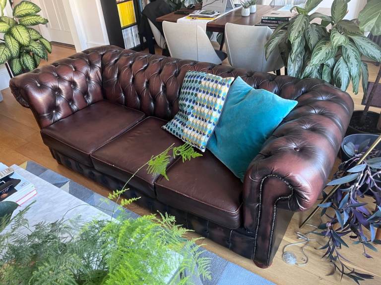 Chesterfield 3-seater Sofa-bed