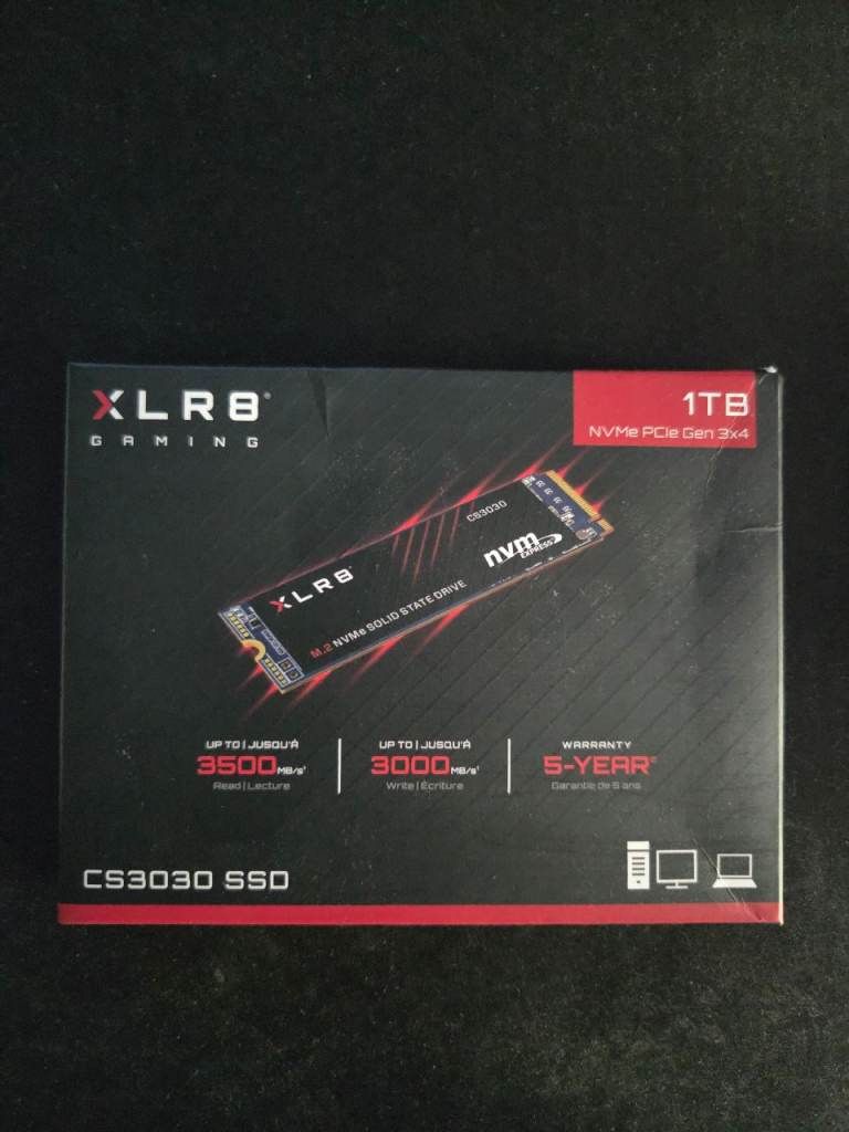 PNY XLR8 Gaming 1TB SSD