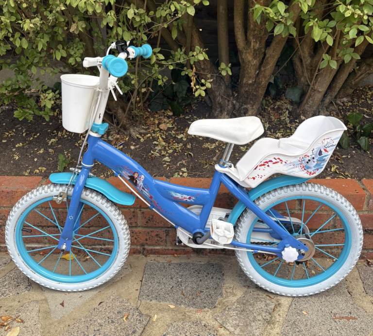 Huffy Disney Frozen Kids Bike with Training Wheels – As Good As New