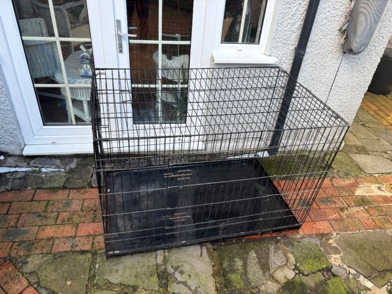 Large dog cage