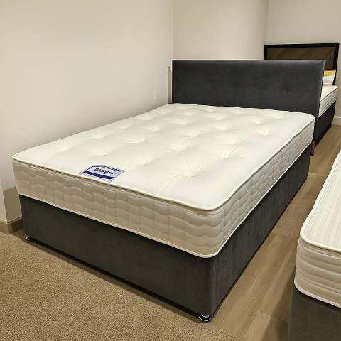 4FT Small Double Divan Bed + Orthopedic Mattress / HOT SALE :: QUICK DELIVERY